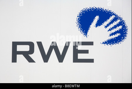 Le logo RWE Banque D'Images