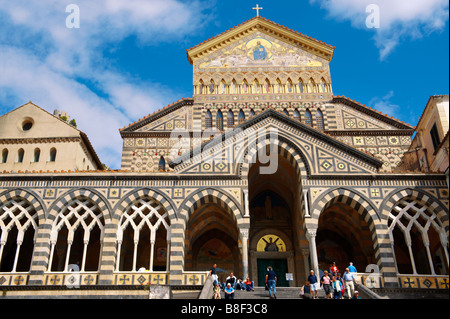 St Andrea Amalfi Duomo . St Andrews sépulture . La cathédrale de style byzantin Banque D'Images