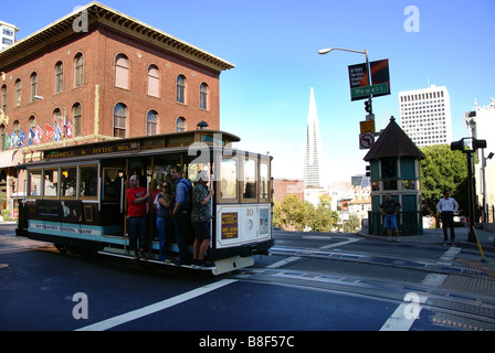 Streetcar San Francisco, Californie Banque D'Images