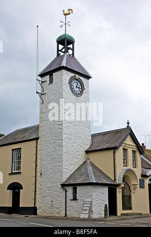 Hôtel de ville de Laugharne Carmarthenshire Banque D'Images