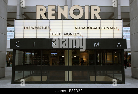 Cinéma Renoir dans le centre du Nouveau-Brunswick, Bloomsbury, Londres Banque D'Images