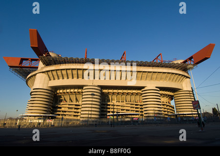 L'AC Milan Inter Milan San Siro stade de Soccer Banque D'Images