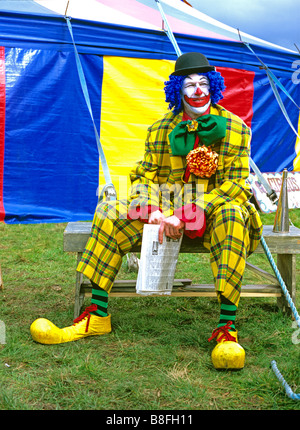 Clown de cirque Banque D'Images