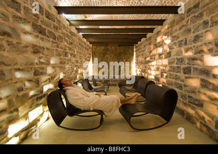 Hotel Stary Cracovie Pologne rue Szczepanska sporrt et centre de santé salle de sel Banque D'Images