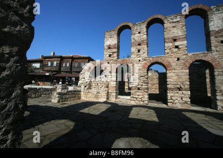 Stara Mitropoliya - l'Ancien Évêché, NESSEBAR, Bulgarie Banque D'Images