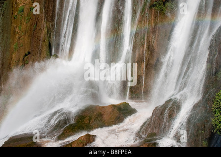 Cascades d'Ouzoud Banque D'Images