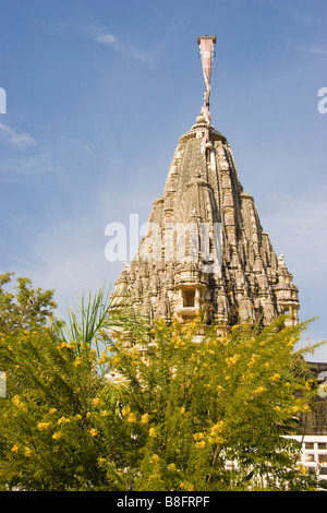 Le temple Jain temple Ranakpur Rajasthan Inde Banque D'Images