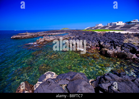 Le beau paysage de l'océan dans Penghu à Taiwan Banque D'Images