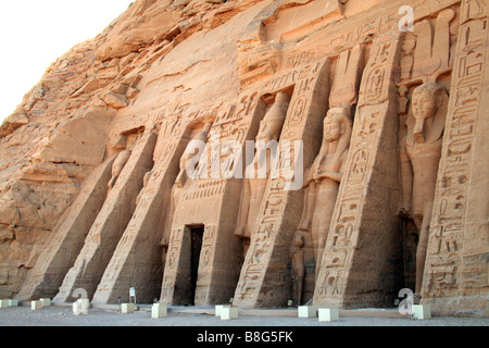 Temple d'Hathor Banque D'Images