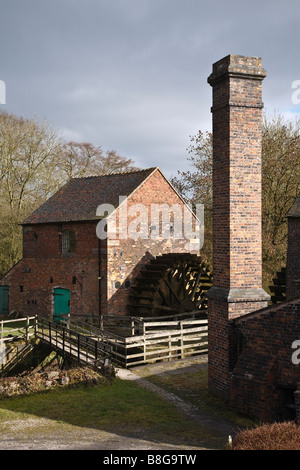 Cheddleton Flint Mill, près de Leek, Staffordshire, Angleterre Banque D'Images