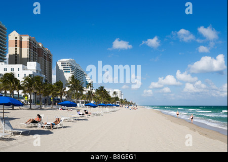 Fort Lauderdale Beach, Gold Coast, Florida, USA Banque D'Images