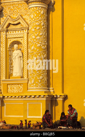 Eglise de Nuestra Señora de la Merced Antigua Guatemala Guatemala Région Sacatepéquez Banque D'Images