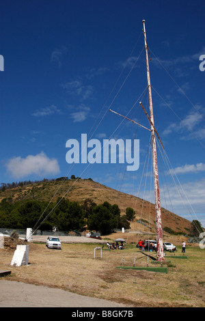 La batterie lion sur Signal Hill, Cape town afrique du sud Banque D'Images