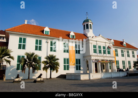 Bâtiment historique datant de la période hollandaise à Jakarta, Indonésie Banque D'Images