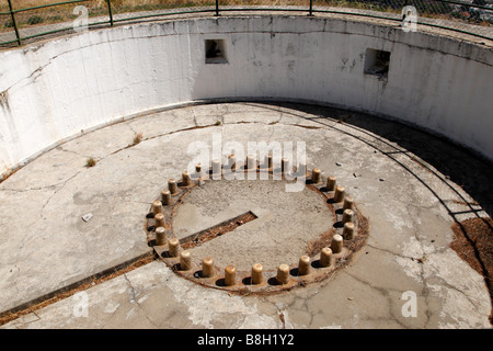 La batterie lion sur Signal Hill, Cape town afrique du sud Banque D'Images