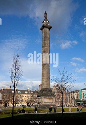 Monument de Melville, St Andrew Square Gardens, Édimbourg, Écosse, Royaume-Uni, Europe Banque D'Images