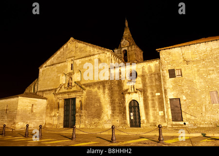 Eglise Notre Dame de la Major, Arles, France Banque D'Images