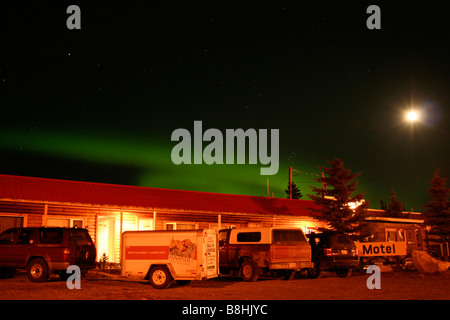 Northern Lights au Yukon, Canada Banque D'Images