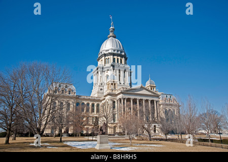 État de l'Illinois Capitol building, à Springfield, Illinois. Banque D'Images