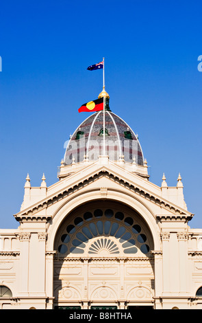 Melbourne Architecture / L 1880 s Royal Exhibition Building.Victoria de Melbourne en Australie. Banque D'Images