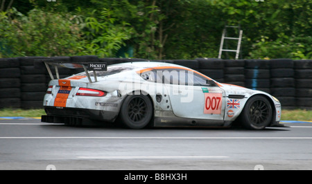 007 Aston Martin DBR9, 24h du Mans, France. Banque D'Images