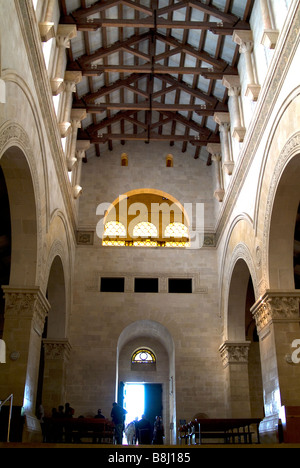 Église des franciscains, sur Mt Tabor Banque D'Images