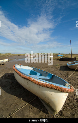 Après-midi d'automne à Morston Quay North Norfolk Banque D'Images