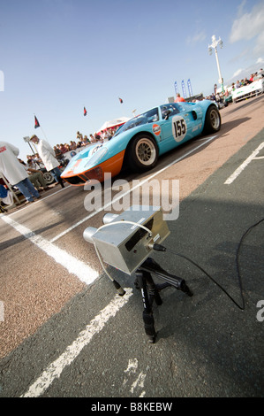 Ford GT 40 essais de vitesse à Brighton Banque D'Images