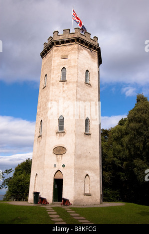 La tour Nelson, Forres Banque D'Images