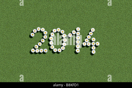 année 2014 Banque D'Images