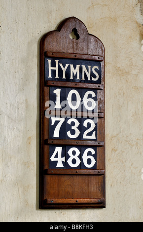 Hymne de l'église, UK Banque D'Images