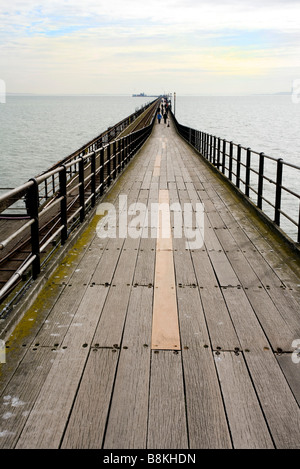 La Jetée de Southend on Sea Banque D'Images