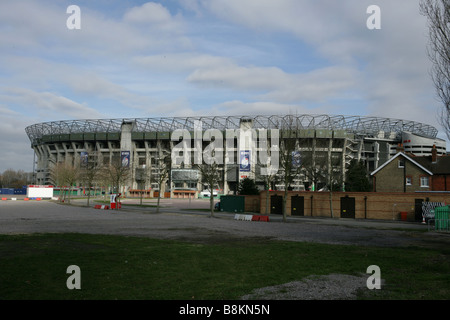 Le stade de Twickenham West Stand Banque D'Images