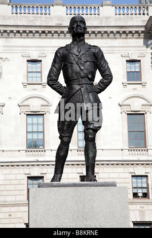 JAN CHRISTIAN SMUTS STATUE LONDON ANGLETERRE PARLEMENT SQ LONDRES, 21 Octobre 2007 Banque D'Images