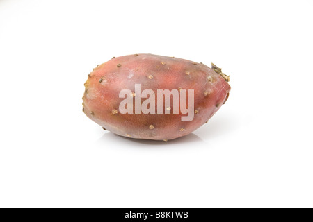 Prickly pear isolated on a white background studio Banque D'Images