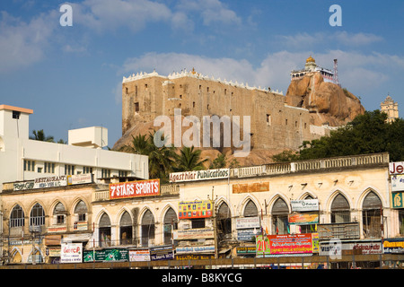 L'Inde Tamil Nadu Tiruchirappalli Rock Fort Temple Banque D'Images