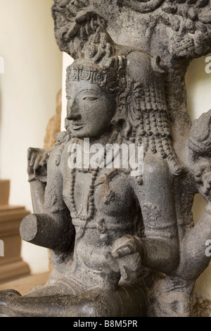 Tamil Nadu Inde Thanjavur Royal Palace Museum sculpture de Umayalvathi Dakshinamoorthy Banque D'Images