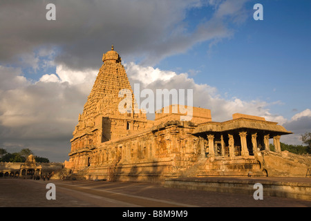 Tamil Nadu Inde Thanjavur temple Brihasdishwara Banque D'Images