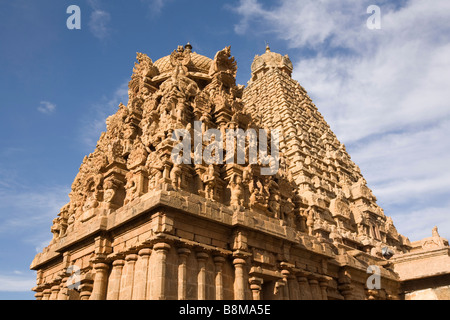 Tamil Nadu Inde Thanjavur temple Brihasdishwara le Sanctuaire de Ganapathy Banque D'Images