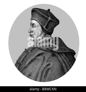 Le Cardinal Wolsey c1475 1530 homme politique anglais Cardinal Banque D'Images