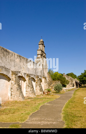 Mission San Juan San Antonio missions National Historical Park us national park service Texas TX destination touristique populaire Banque D'Images