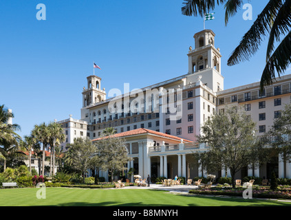 Le célèbre Hôtel Breakers de Palm Beach, Gold Coast, Florida, USA Banque D'Images