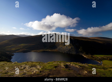 Lough Tay, dans les montagnes de Wicklow, Irlande Banque D'Images