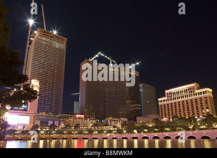 Las Vegas - Nouveau Casino de l'hôtel Bâtiment - La bande Banque D'Images