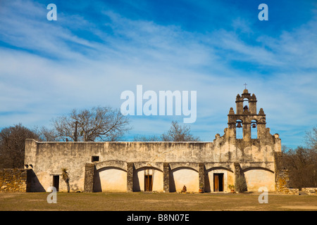 La mission de San Juan de la piste de la Mission à San Antonio (Texas) Banque D'Images