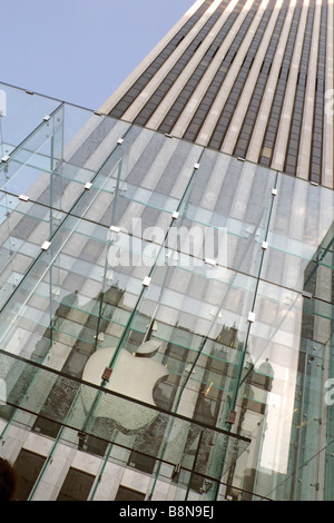 Mac Apple store on 5th avenue Banque D'Images