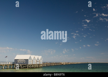 Busselton Jetty, l'ouest de l'Australie Banque D'Images