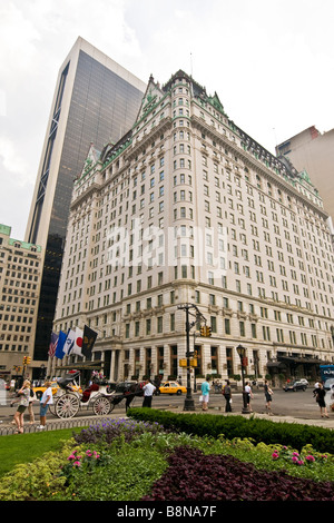 L’hôtel Plaza Banque D'Images