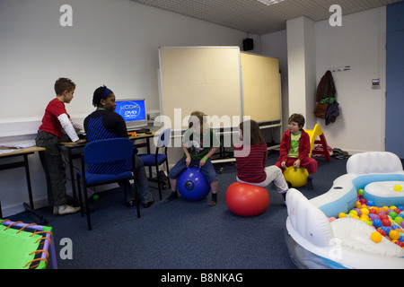 La Convention sur la liberté moderne Londres Angleterre 28 Février 2009 Les enfants de la creche Banque D'Images