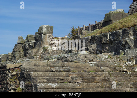 Puy de Dome Gipfel montagne Puy de Dome 07 Banque D'Images